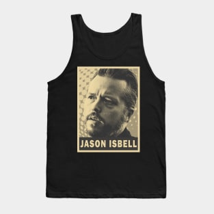 i'm Jason isbell//brown cream Jason isbell Tank Top